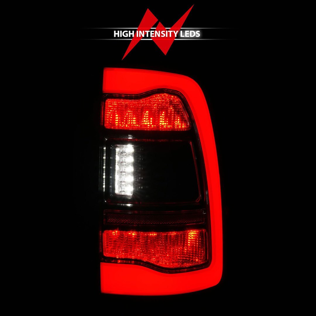 Anzo USA Tail Light Assembly, LED, Smoke Lens, Black Housing – 311470