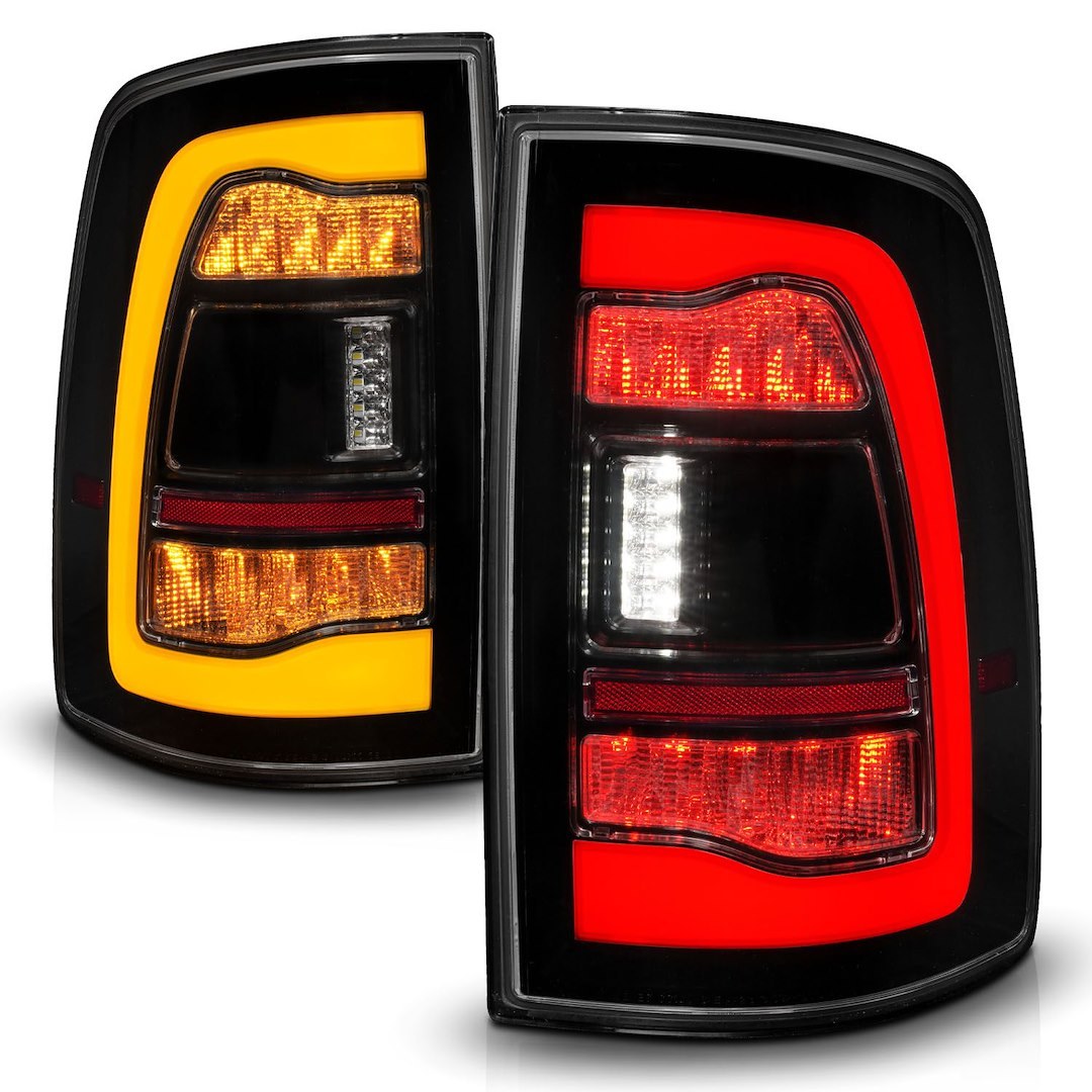 Anzo USA Tail Light Assembly, LED, Smoke Lens, Black Housing – 311472