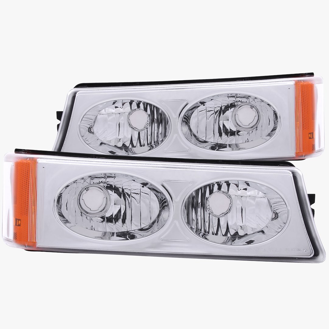 Anzo USA Parking/ Turn Signal Light Assembly, Crystal Clear, Clear Lens, Set of 2 – 511035