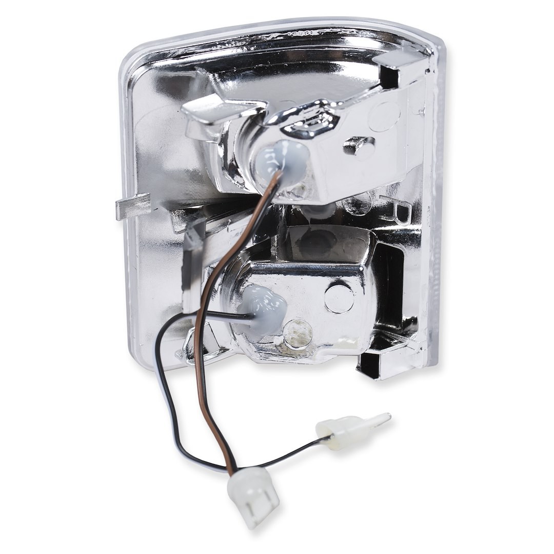 Anzo USA Exterior Mirror Turn Signal Light, Smoke Lens, LED, Amber Bulb, Set of 2 – 861103