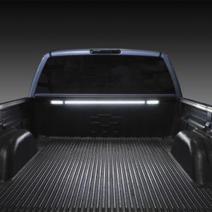 Anzo USA Light Bar, LED, 60 Inch Length, White, Clear Lens, Black Housing, Universal Mount, With Flashlight IN End of Bar – 861135