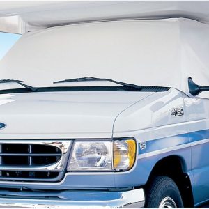 Adco Windshield Cover, For Class C Ford Motorhomes Manufactured 1973 to 1991, Protects Dashboard from Fading and Cracking Against Sun – 2401
