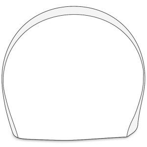 Adco Tire Cover, Single Tire Cover, Fits 30 Inch to 32 Inch Diameter Tires, Slip on, Polar White, Vinyl, Set of 2 – 3952