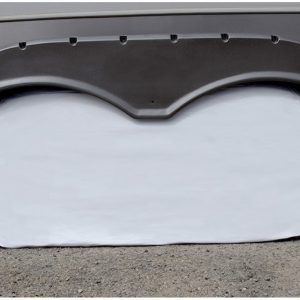 Adco Tire Cover, Triple Tire Cover, Fits 27 Inch to 29 Inch Diameter Tires, Slip on, Polar White, Vinyl, Single – 3983