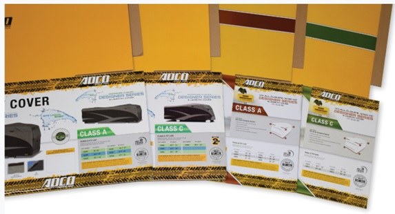 Adco Point of Purchase Display, For Motorized, Empty Box Set – D0035