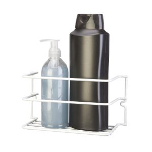 AP Products Helper Shelf, Grayline ®, Used for Storing Bottles/ Cans/ Jars IN Cabinets, Screw Mount, Vinyl Coated Steel Wire, White – 004-500
