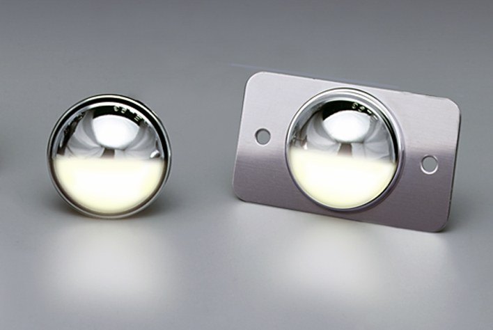 AP Products Courtesy Light, Liteco, Used to Serve as Courtesy/ Step/ MAP or License Lite, Snap IN/ Fits 1-1/4 Inch Hole, Without Mount – 005-068NM