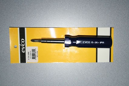 AP Products Screwdriver, 6 IN 1, 7-1/2 Inch Length – 009-6-IN-1PRC