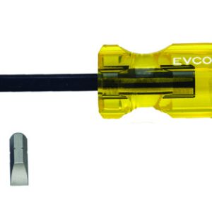 AP Products Screwdriver, 5 IN 1, 8 Inch, Aluminum Shaft, Yellow, With Magnetic Tip – 009-RVM5IN1AC