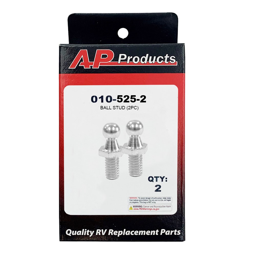 AP Products Multi Purpose Lift Support Ball Stud, Use to Create a New Point of Attachment for Applications That Lack Existing – 010-525-2