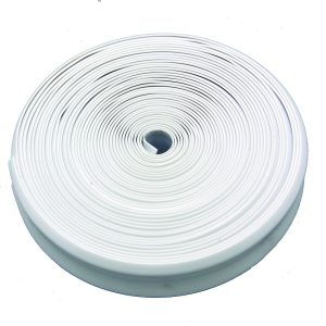 AP Products Trim Molding Insert, Used for Trim Molding, 1 Inch Width X 25 Foot Length, Vinyl, White – 011-301