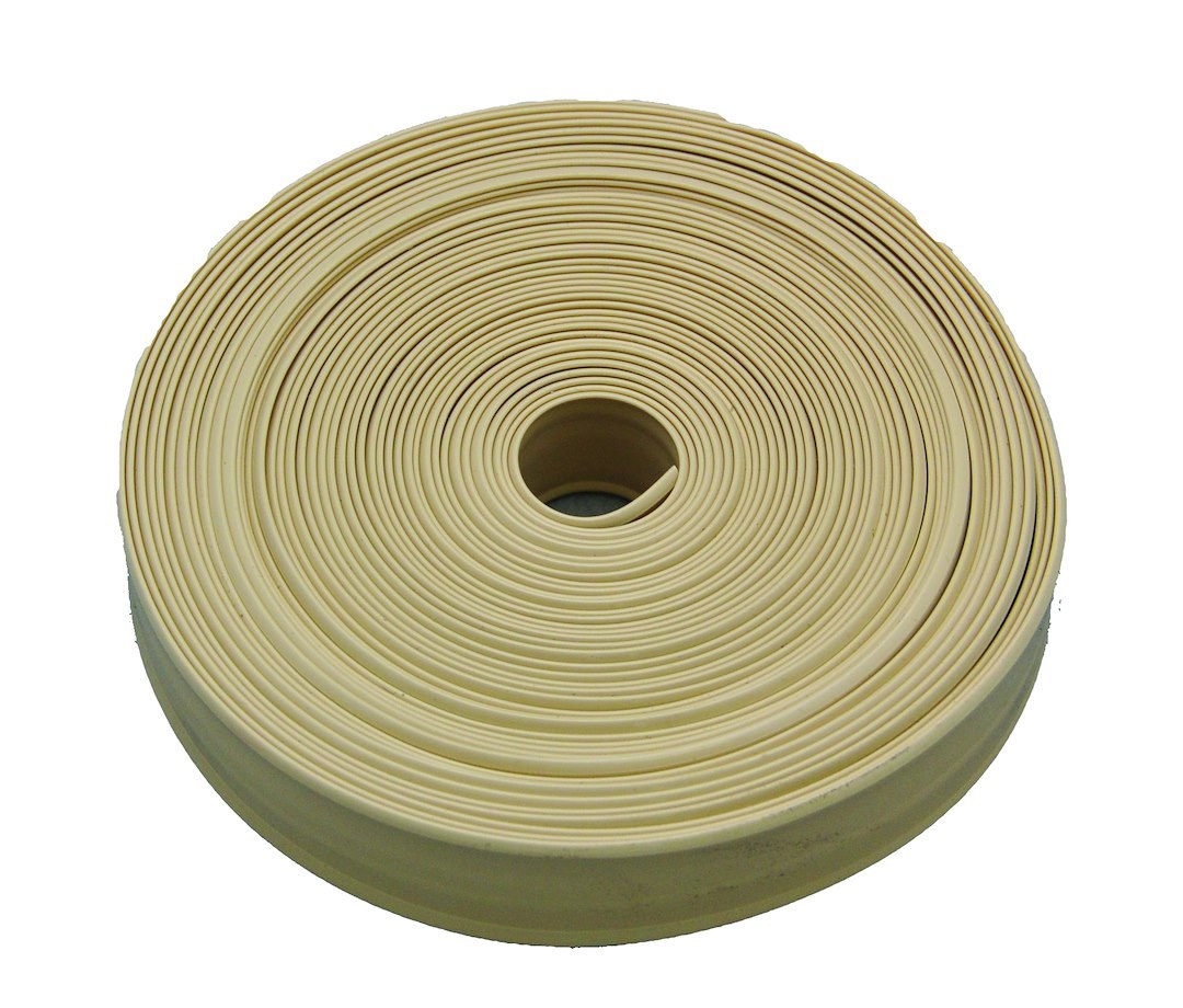 AP Products Trim Molding Insert, Used for Trim Molding, 3/4 Inch Width X 25 Foot Length, Vinyl, Tan – 011-315