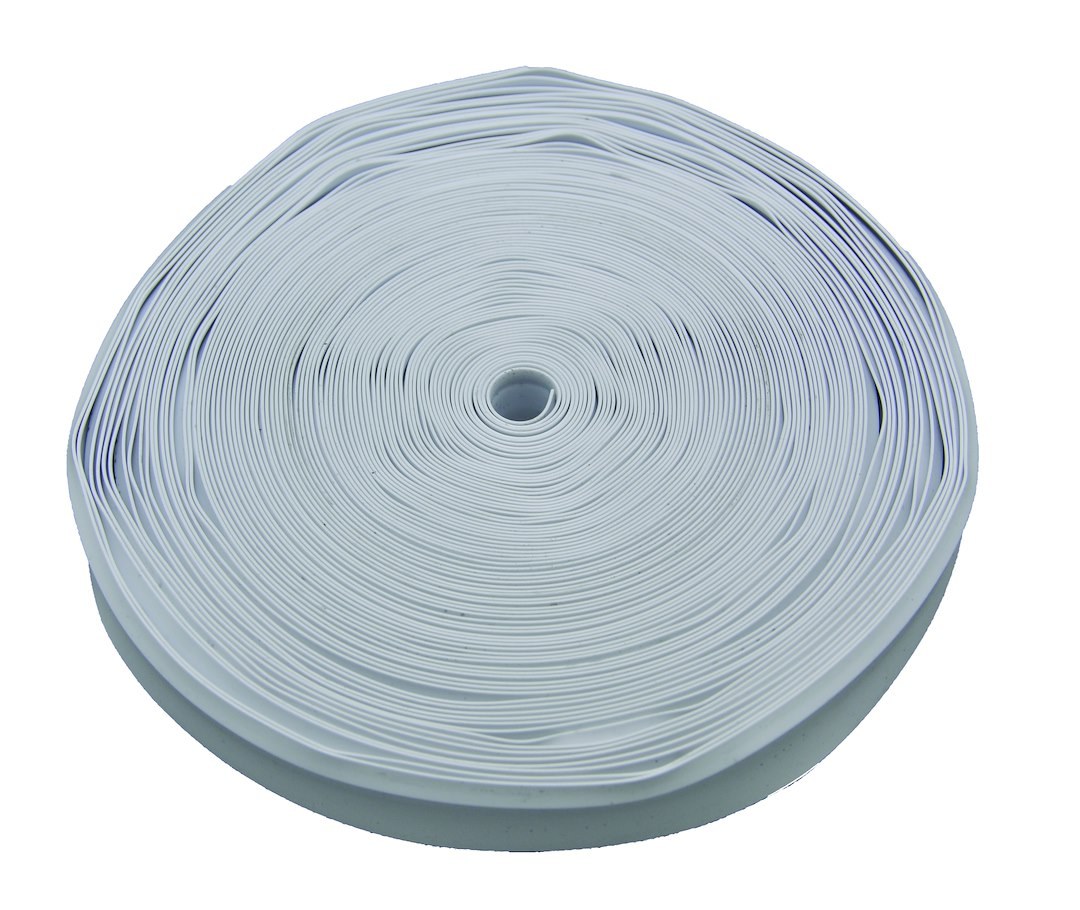 AP Products Trim Molding Insert, Used for Trim Molding, 1 Inch Width X 50 Foot Length, Vinyl, White – 011-329