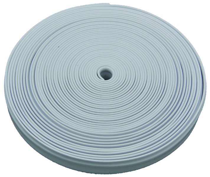 AP Products Trim Molding Insert, Used for Doors/ Trim Molding and Windows, 7/8 Inch Width X 25 Foot Length, Plastic, Polar White, Flexible – 011-349