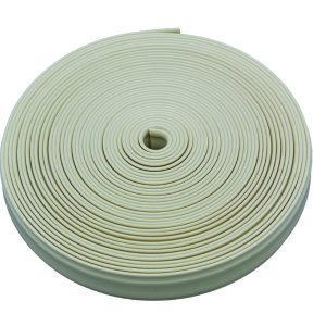 AP Products Trim Molding Insert, Used for Doors/ Trim Molding and Windows, 7/8 Inch Width X 25 Foot Length, Plastic, Colonial White – 011-352