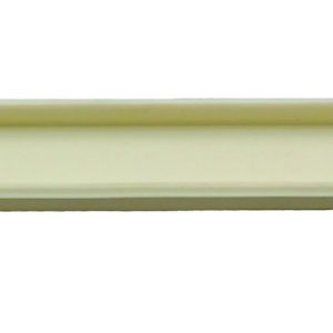 AP Products Trim Molding Insert, Used for Doors/ Trim Molding and Windows, 9/16 Inch Width X 8 Foot Length, Rigid Vinyl, Colonial White – 011-354