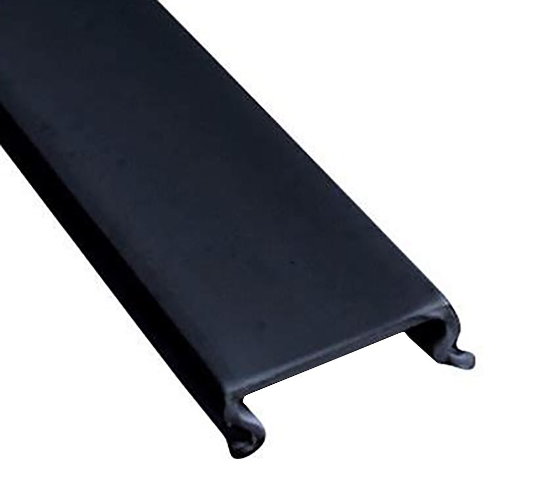 AP Products Trim Molding Insert, Used for Doors/ Trim Molding and Windows, 5/8 Inch Width X 8 Foot Length, Rigid Vinyl, Black – 011-359