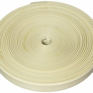 AP Products Trim Molding Insert, Used for Doors/ Trim Molding and Windows, 5/8 Inch Width X 25 Foot Length, Plastic, Colonial White – 011-368