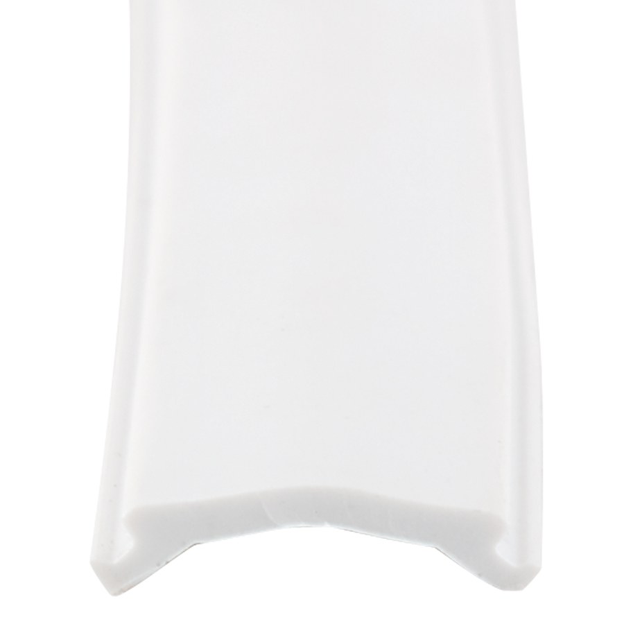 AP Products Trim Molding Insert, Used for Doors/ Trim Molding and Windows, 3/4 Inch Width X 50 Foot Length, Plastic, Polar White – 011-398