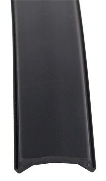 AP Products Trim Molding Insert, Used for Doors/ Trim Molding and Windows, 3/4 Inch Width X 50 Foot Length, Plastic, Black, Flexible Roll – 011-399