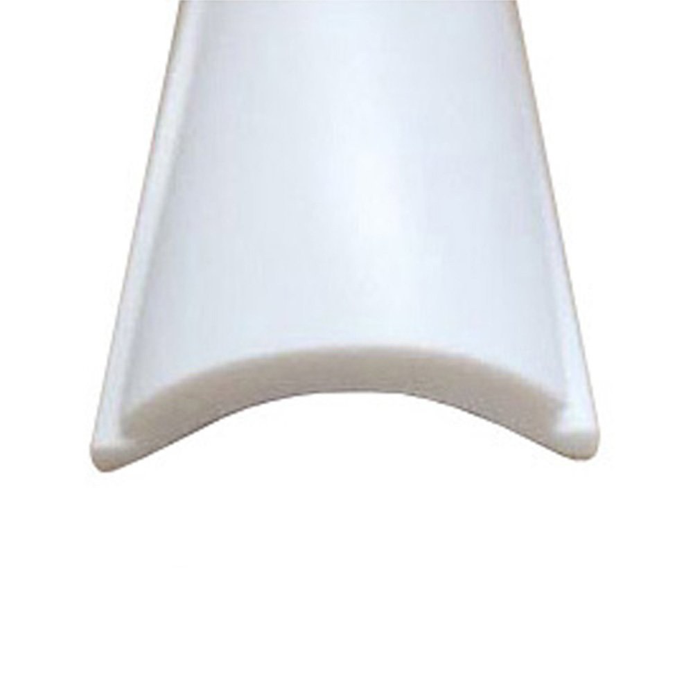 AP Products Trim Molding Insert, Used for Doors/ Trim Molding and Windows, 7/8 Inch Width X 50 Foot Length, Plastic, Polar White – 011-407