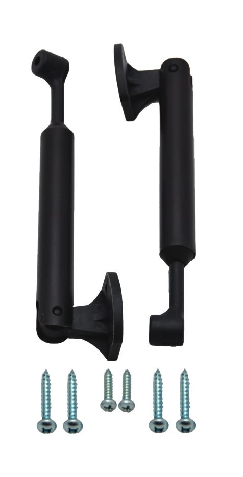 AP Products Door Hinge Lift Support, Black, Plastic, Set of 2 – 013-096