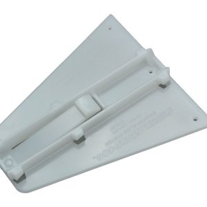 AP Products Drawer Track Guide, Replacement for Delta Monorail Drawer Slide, 22-1/2 Inch Length, White – 013-110