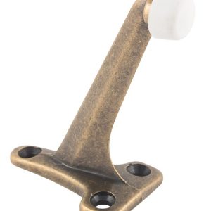 AP Products Door Stop, Used to Hold Door Open, Mounts to Floor, Antique Brass, Packaged – 013-193-AB
