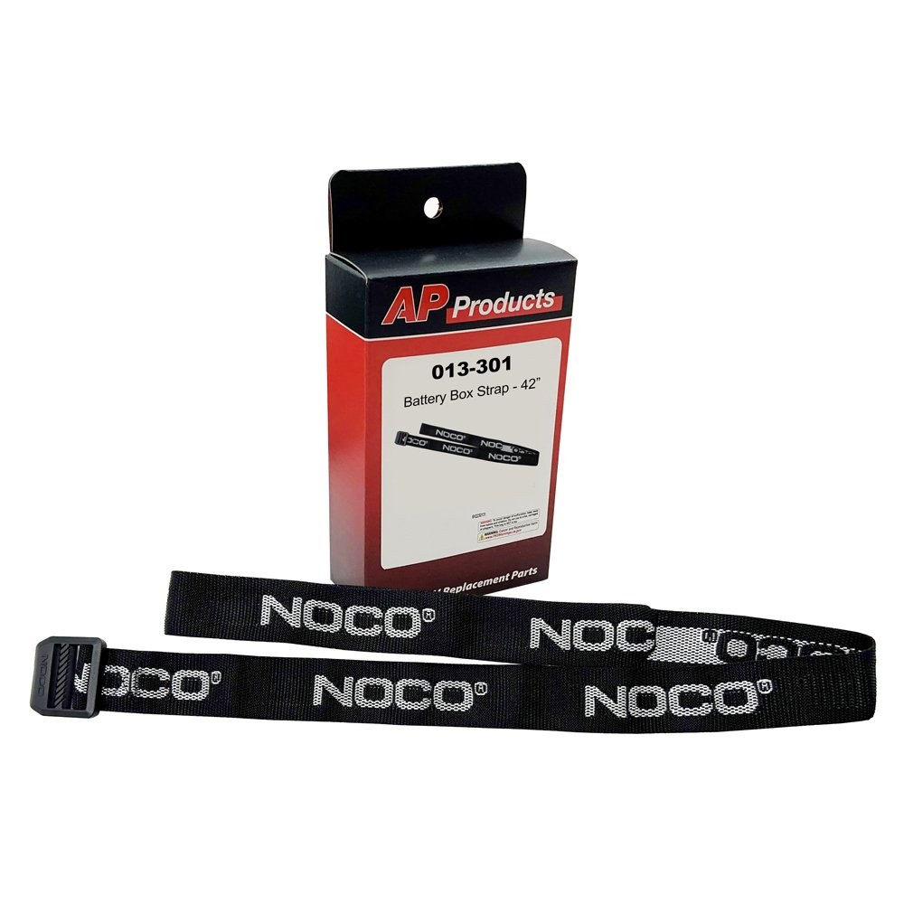 AP Products Battery Box Strap, Replacement Strap for Noco Battery Box, 42 Inch Length, Black, Single – 013-301