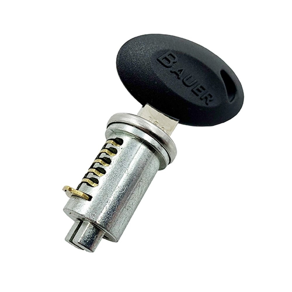 AP Products Lock Cylinder, Use with Bauer Entrance/ Slam/ Cam Locks, Keyed Lock, Key Code 351, Non-Master Lock Cylinder with Key, Pack of 10 – 013-548