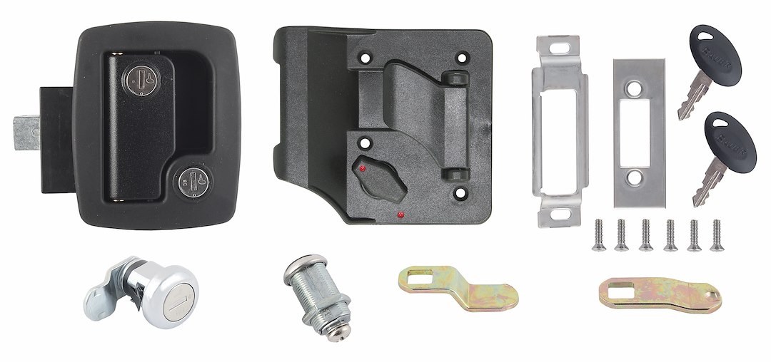 AP Products Entry Door Lock, Keyed-A-Like Standard Lock Kit 1, Paddle Type, Black – 013-6201