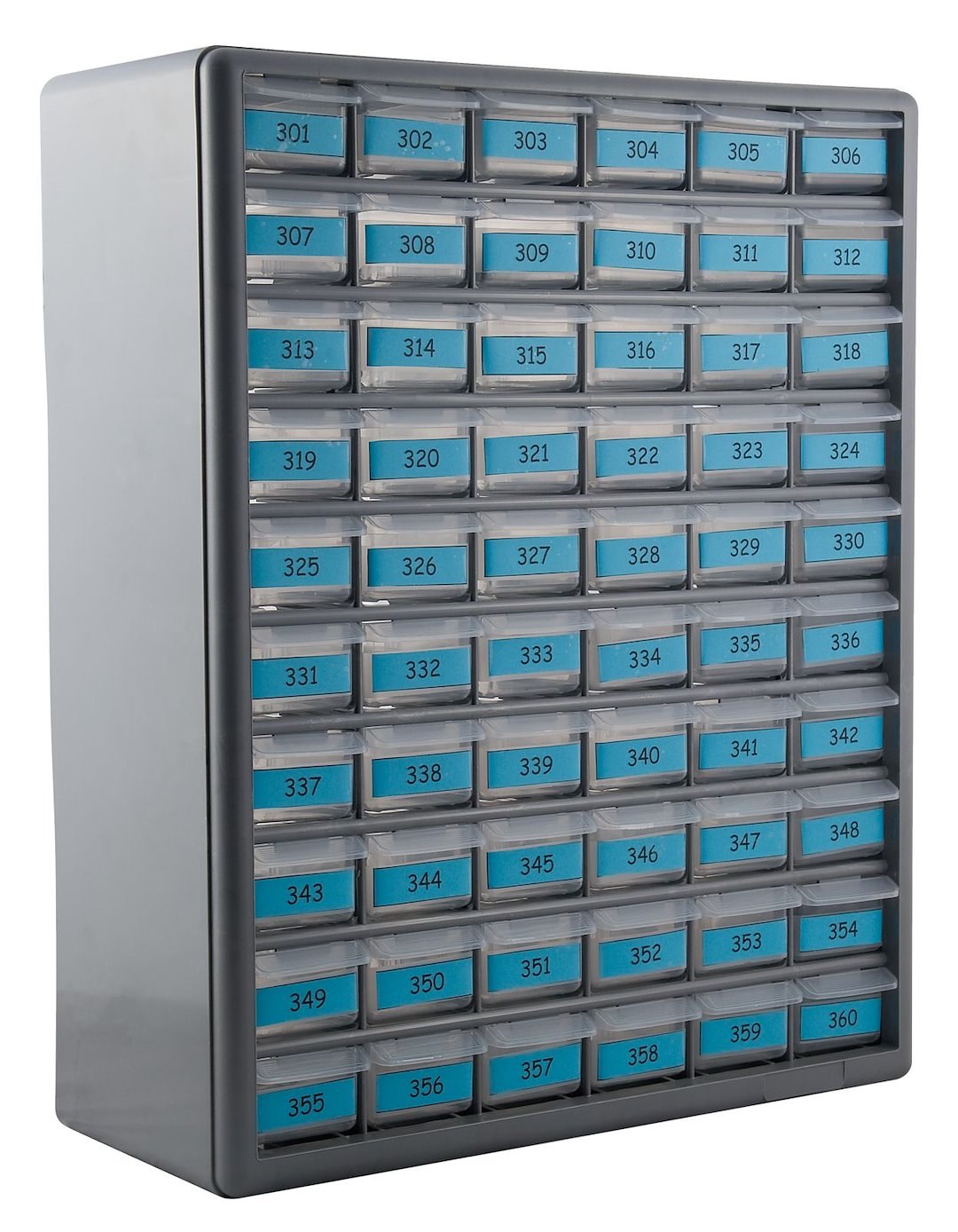 AP Products Key Storage Case, Bauer, Cabinet with Drawers, 21 Inch Width X 21 Inch Height X 9 Inch Depth, Gray – 013-689