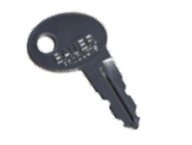 AP Products Key, Bauer Ae, Replacement Key for Bauer Ae Series Door Lock, Key Code 053 – 013-689053