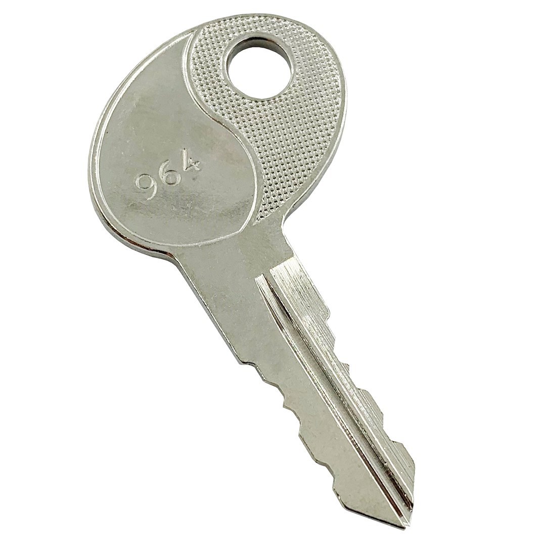 AP Products Key, Bauer, Replacement Key for Bauer RV900 Series, Key Code 964 – 013-689964