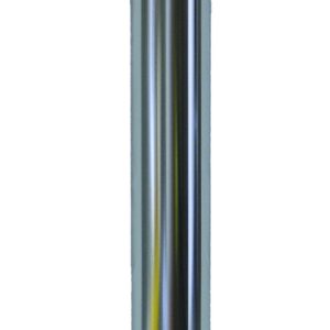 AP Products Table Leg, 31-1/2 Inch Length Without Base, Tubular, Chrome Plated, Aluminum, Pedestal Table Leg with Tapered Ends – 013-956