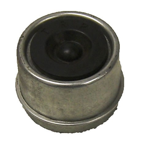 AP Products Trailer Wheel Bearing Dust Cap, Fits 2K and 3.5K Axles, With Grease Fitting, With Rubber Plug Lubed – 014-122067