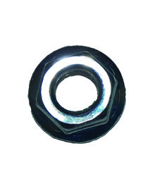 AP Products Nut, Flanged Hex Lock Nut, 7/16 Inch – 20 Thread, Zinc Plated – 014-122103