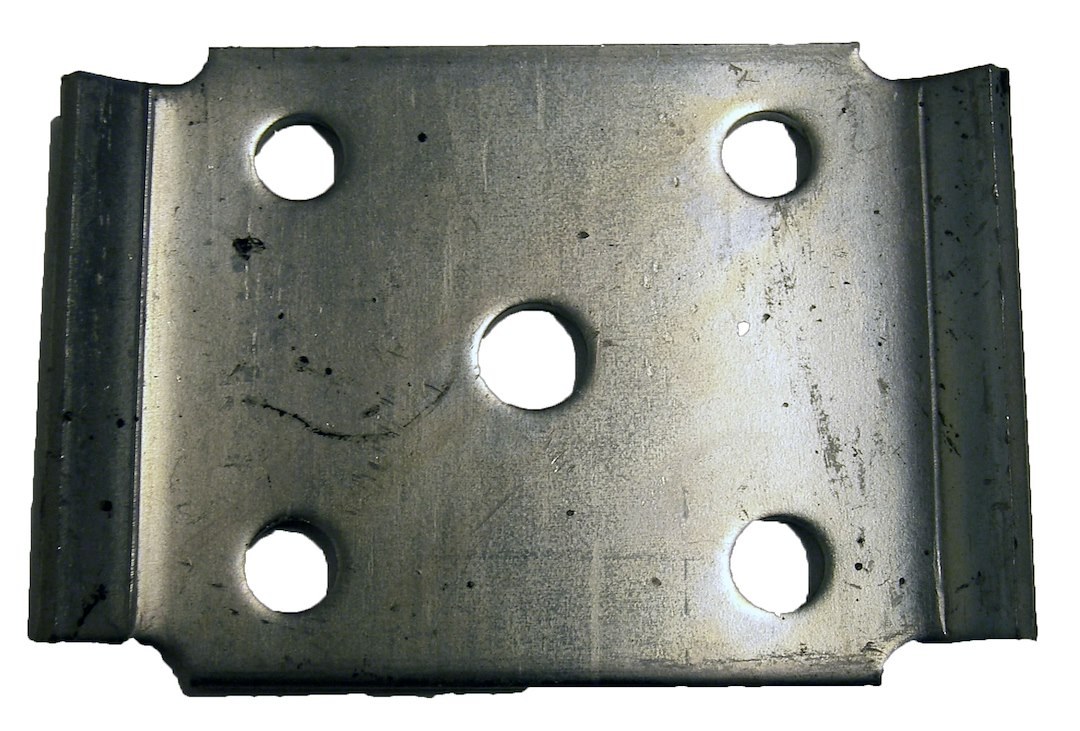 AP Products Leaf Spring Plate, Fits 2 Inch Width Slipper Spring, 3 Inch Tie Plate, Zinc Plated – 014-122226