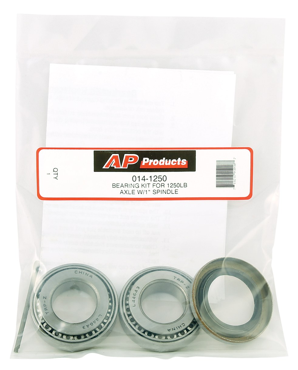 AP Products Trailer Wheel Bearing, For Use with 1 Inch Spindle and 1250 Pounds Capacity, Needle Roller – 014-1250