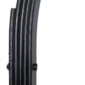 AP Products Trailer Axle Leaf Spring, Slipper Spring, 2.00 Inch Arch Height, 2.04 Plus/ Minus 0.03 Inch Leaf Width, 5 Leaves – 014-125203