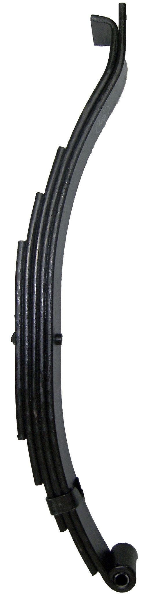 AP Products Trailer Axle Leaf Spring, Slipper Spring, 2.00 Inch Arch Height, 2.04 Plus/ Minus 0.03 Inch Leaf Width, 5 Leaves – 014-125203