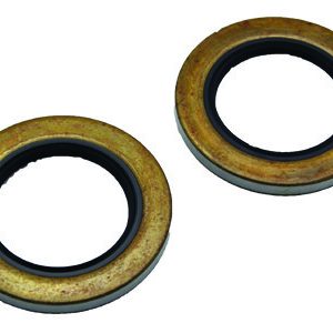 AP Products Trailer Wheel Bearing Seal, Pack of 2, Double Lip Grease Seal, 2-1/8 Inch Shaft, 3.376 Inch Outer Diameter – 014-130035-2