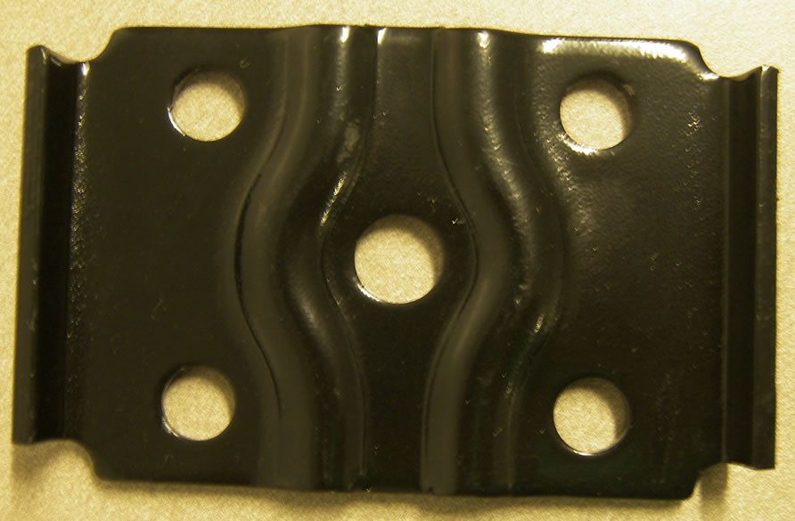 AP Products Leaf Spring Plate, Fits 1-3/4 Inch Width Leaf Spring, 2-3/8 Inch Universal Tie Plate – 014-1331991