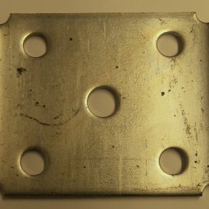 AP Products Leaf Spring Plate, Fits 2 Inch Width Leaf Spring, 2-3/8 Inch Tie Plate – 014-133766