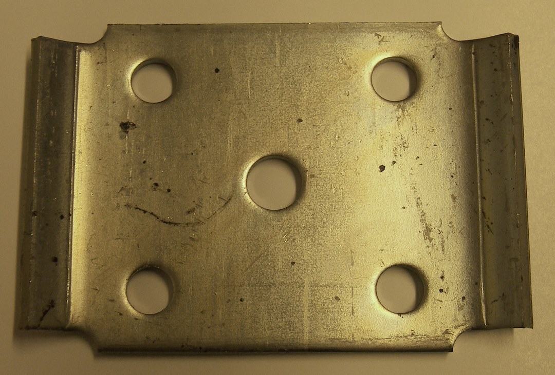 AP Products Leaf Spring Plate, Fits 2 Inch Width Leaf Spring, 2-3/8 Inch Tie Plate – 014-133766