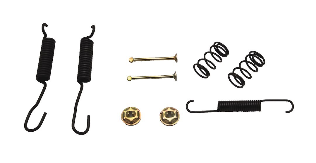 AP Products Trailer Brake Hardware Kit, For 12 Inch Brake, With Hold Down Pin/ Cup/ Spring/ Adjustment Spring and Retractor Spring – 014-136445