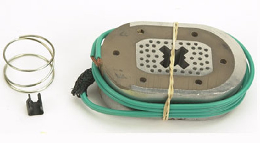AP Products Trailer Brake Magnet, For 10 Inch Brake, 10 Inch X 2-1/4 Inch, Green Lead Wires – 014-136454