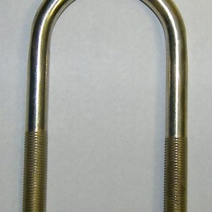 AP Products Leaf Spring Axle U Bolt, 4.00 Inch Length, 1-3/4 Inch Width, Round, 3/8 Inch – 24 Thread Size – 014-139737