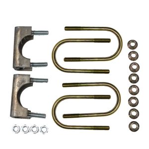 AP Products Leaf Spring Over Axle Conversion Kit, Fits 2-3/8 Inch Axle, With Four U Bolts/ Bottom Clamps/ Mounting Nuts – 014-146677