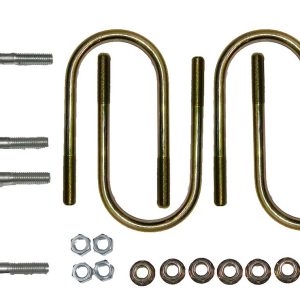 AP Products Leaf Spring Over Axle Conversion Kit, Fits 3 Inch Axle, With Four U Bolts/ Bottom Clamps/ Mounting Nuts – 014-162753
